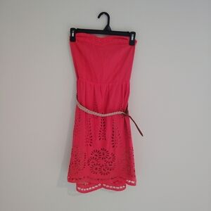 Flying Tomato Strapless Mini Dress